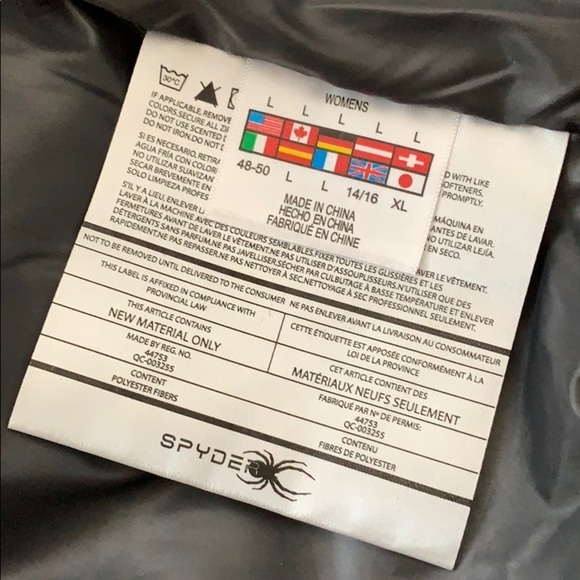 spyder boundless quilted long jacket - Picture 11 of 13